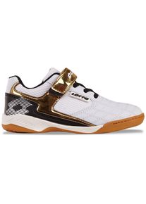 Lotto , Jugendliche , Hallenschuh - mit nicht-färbender Sohle , WHITE-GOLD , 40 , 40 , Sportschuh von Lotto für Teens