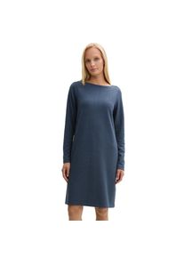 Tom Tailor , Midikleid Ohne Taschen mit U-Boot-Ausschnitt , colony blue black , N-Gr , 40 -N-Gr , 40 , Kleid von Tom Tailor