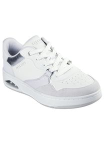 Skechers, Damen, Sneaker &raquo;UNO CTL&laquo; Retro Sneaker, Schn&uuml;rschuh mit Materialmix, wei&szlig;, 35, wei&szlig;, Skechers Sneaker mit komfortabler Skech-Air 