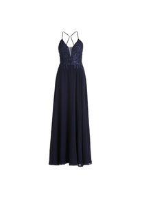 Vera Mont , Abendkleid »Abendkleid mit Stickerei« , Night Sky , EURO , 40 -EURO , 40 , Passform: Tailliert