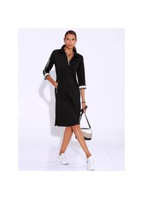 CRÉATION L creation L , Damen , Shirtkleid »Modal-Mix-Kleid« Reißverschlusstasche , schwarz , Normalgrößen , 36 -Normalgrößen , 36 , weiche Jersey-Qualität