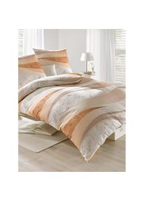 Biberna , Bettwäsche 4 Stk. tlg. , melba-natur , 100% Baumwolle , B/L: 135 cm x 200 cm