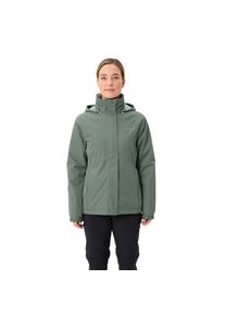 Vaude , Fahrradjacke »WOMEN'S ESCAPE BIKE WARM JACKET« 1 Stk. tlg. mit Kapuze Wasserdicht, winddicht und atmungsaktiv , agave , 46 , Wärmende...