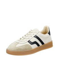 Gant, Damen, Sneaker &raquo;Cuzima&laquo; Retro Sneaker, Schn&uuml;rschuh mit Lederinnenausstattung, beige-offwhite, 37, beige-offwhite, Sportiver Retro Sneaker von 