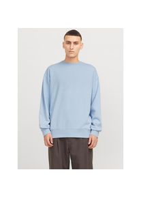 Jack & Jones Jack & Jones , Herren,Damen , Sweatshirt »JJECHARGE SWEAT CREW NECK NOOS«, mit Rippbündchen , Chambray Blue , XXL , XXL , Sweater von Jack & Jones