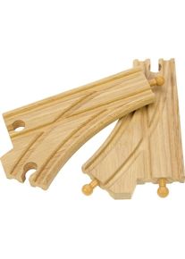 Bigjigs 2-fach Gabelung mit Kurve (4)