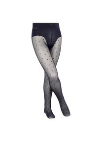 Falke , Kinder,Juegendliche , Feinstrumpfhose »Romantic Dot« für Kinder und Teens, matte Optik, gepunktet, weiches Bündchen , marine , 152/164 ,...