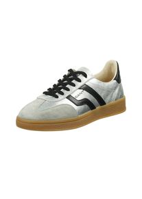 Gant, Damen, Sneaker &raquo;Cuzima&laquo; Retro Sneaker, Schn&uuml;rschuh im Metallic Look, silberfarben schwarz metallic, 39, silberfarben schwarz metallic, 