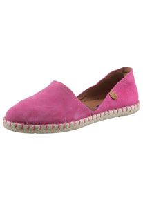 VERBENAS , Espadrille »CARMEN SERRAJE« , Schlupfschuh, Sommerschuh, Loafer mit typischem Jute-Rahmen , fuchsia , 41 , 41 , Gelenkoffenes,...