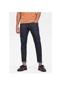 G-Star Raw G-STAR, Damen, Regular-fit-Jeans &raquo;3301 Straight Tapered&laquo;, dark-blue, L&auml;nge 30, 32 -L&auml;nge 30, dark-blue, Five-Pocket-Design und Button-fly