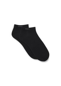 BOSS , Damen , Sneakersocken »2P AS Colours CC« 2 Paar tlg. , 2x schwarz , 47-50 , 47-50 , Tief geschnittene Sneakersocke im 2er-Pack