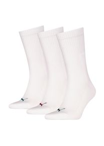 Puma , Herren,Jungen,Damen,Jugendliche , Socken »CUSHIONED NEXT CREW 3P« 3 Paar, 3 Paar tlg. mit Zonenpolsterung für zusätzlichen Komfort , White /...
