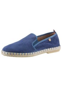 VERBENAS, Damen, Espadrille &raquo;Tom Pacific&laquo; , Loafer, Slipper, Sommerschuh, Strandschuh mit Stretcheins&auml;tze, jeansblau, 41, jeansblau, Zum Schlupfen