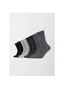 s.Oliver, Damen, Socken &raquo;essentials&laquo; 8 Paar tlg. mit weichem Bund, black mix, 39-42, black mix, Socken von s.Oliver