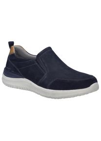 Josef Seibel, Damen, Slip-On Sneaker &raquo;Wales 04&laquo; , Slipper, Komfortschuh, Schlupfschuh mit elastischem Gummizug-Einsatz, dunkelblau-kombi, 43, 