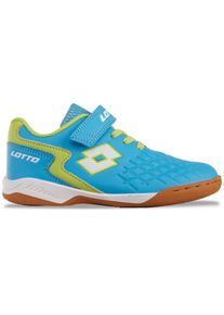 Lotto , Jugendliche , Hallenschuh - ideal für diverse Hallensportarten , AQUA-LINDEN , 38 , 38 , Farbenfroher Hallen-Sportschuh von Lotto