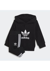 adidas originals , Trainingsanzug »ADICOLOR HOODIE« 2 Stk. tlg. für Babys/Kleinkinder , Black / White , 104 , 104 , Ein süßes Adicolor Set für...