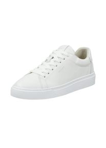 Gant, Damen, Sneaker &raquo;Mc Julien&laquo; Retro Sneaker, Cupsole-Sneaker mit Lederdecksohle, wei&szlig;, 43, wei&szlig;, Preppy Sneaker von Gant mit Schn&uuml;rung