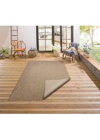 my home , Teppich »Rhodos, In-und Outdoor geeignet« rechteckig 3 mm Höhe Sisal-Optik, Wetterfest & UV-beständig, Wohnzimmer, Balkon, Camping ,...