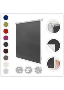 LICHTBLICK ORIGINAL , Seitenzugrollo »Klemmfix Hitzeschutz« verdunkelnd Perlreflex-beschichtet energiesparend ohne Bohren freihängend mit...