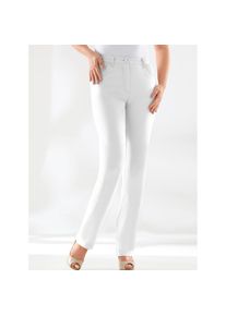 Lady , Stretch-Jeans 1 Stk. tlg. , weiß , Kurzgrößen , 23 -Kurzgrößen , 23 , Gerade geschnittene Jeans
