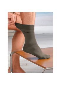 Rogo , Damen , Socken 3 Stk. tlg. , oliv , 2/43 , 2/43 , Baumwoll-Qualität