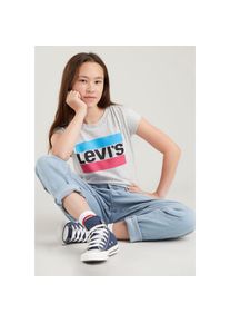 Levi's Kids, Damen, T-Shirt for GIRLS, grau-meliert, 4/104, grau-meliert, Levi's Kids T-Shirt f&uuml;r M&auml;dchen