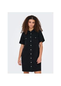 Only , Jeanskleid »ONLLISA – Denimkleid mit Knopfleiste und Brusttaschen« Brusttaschen modisch, Denim, regular fit, Baumwollmischung, Hemdkragen ,...