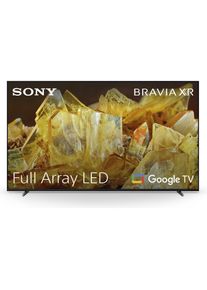 Sony XR-85X90L (85", X90L, LCD, 4K, 2023), TV, Silber