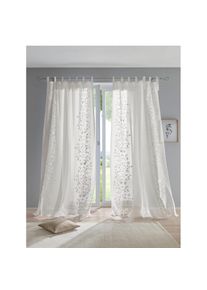 HEINE HOME , Gardine Multifunktionsband 1 Stk. tlg. , weiß , 100% Polyester , 145 cm