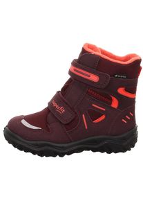 Superfit , Kinder , Klettboot »HUSKY WMS: mittel« Winterstiefel mit zwei Klettverschlüssen, Größenschablone zum Download , bordeaux orange , 29 ,...