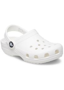 Crocs , Kinder,Jugendliche , Clog »Classic Clog K« Hausschuh, Schlappen, Sandale mit Fersenriemen , weiß , 20 , 20 , Sportiver Clog für sommerliche...