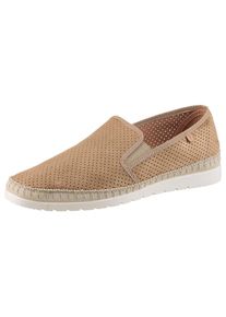 VERBENAS , Slipper »Boris Hole Gallery« , Espadrilles, Sommerschuh, Freizeitschuh mit luftiger Perforierung , beige , 39 , 39 , Slipper mit...