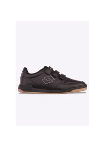 Lotto, Damen, Sneaker - mit drei praktischen Klettverschl&uuml;ssen, BLACK/DK.GREY, 38, BLACK/DK.GREY, Sportlicher Sneaker von Lotto mit Klettverschluss