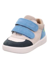 Superfit , Jungen , Klettschuh »SUPIES WMS: mittel« Sneaker, Freizeitschuh im Retro Look, Größenschablone zum Download , hellblau kombiniert , 24 ,...