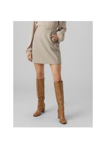 Véro Moda Vero Moda , Minirock »VMFORTUNEALLISON HW SHORT SKIRT GA NOOS« , Silver Mink Detail:MELANGE , XS (34) , XS (34) , Minirock von Vero Moda