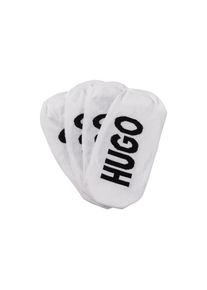 HUGO Underwear , Sneakersocken »2P INVISIBLE W« Packung, 2er, 2 Stk. tlg. mit HUGO Logoschriftzug unter der Sohle , White 100 , 41-42 , 41-42 , 2er...
