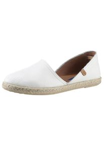 VERBENAS , Espadrille »Carmen Nucleo« , Sommerschuh, Schlupfschuh, Slipper, Loafer zum Schlupfen , weiß , 42 , 42 , Espadrille gelenkoffen