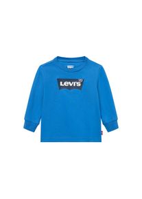 Levi's Kids, Herren, Langarmshirt &raquo;BATWING TEE&laquo; UNISEX, star sapphire, 24M (92), star sapphire, Basic schmaler Schnitt, h&uuml;ftlang f&uuml;r einen l&auml;ssigen 
