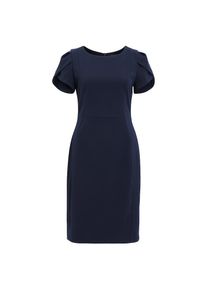 Vera Mont , Cocktailkleid »Cocktailkleid kurzarm« , Night Sky , EURO , 38 -EURO , 38 , Passform: Figurbetont