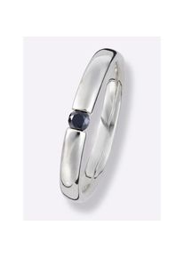 Lady , Damen , Fingerring , silber 925 , 16 , schwarzer Diamant