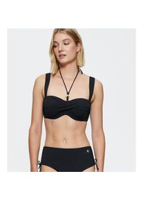 Triumph , Balconette-Bikini-Top »Summer Twist DP« Eleganz und Komfort , BLACK , Cup D , 44 -Cup D , 44 , Gepolstertes Bikinioberteil
