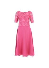 Vera Mont , Cocktailkleid »Cocktailkleid mit Spitze« , Rose Pink , EURO , 40 -EURO , 40 , Passform: Ausgestellt