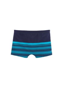 Venice Beach , Boxer-Badehose im Streifendesign , blau-marine , N-Gr , 4 -N-Gr , 4 , Im Streifendesign