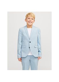 Jack & Jones Jack & Jones Junior, Herren, Sakko &raquo;JPRSOLAR stylisch, elastisch, pflegeleicht&laquo; unifarben, modisch, slim fit, Reverskragen, Chambray Blue, 158, 