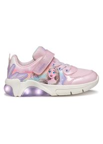 Geox , Kinder , Sneaker »J FADINLIGHT GIRL Blinkschuh« , Disney Schuh, Klettschuh, Frozen Sneaker mit Blinkfunktion , pink-lila , 31 , 31 ,...