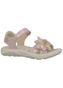 Lurchi , Kinder,Jugendliche , Sandale »Flora« , Sandalette mit Klettverschlüssen, Größenschablone zum Download , rosa , 33 , 33 , Glänzende Sandale...