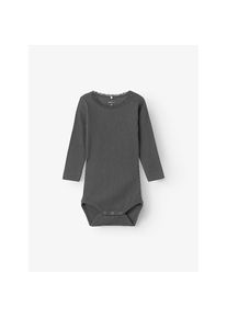 name it , Langarmbody »NBFKAB LS BODY NOOS« , Black , N-Gr , 62 -N-Gr , 62 , Langarmbody von name it für Mädchen