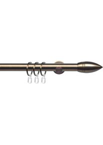 Liedeco , Gardinenstange »CELBULLE01SG1L« Ø 25 mm 1 läufig-läufig Fixmaß 1-läufig im Fixmaß Ø 25 mm , bronzefarben , B/L: 160 cm Ø 25 mm