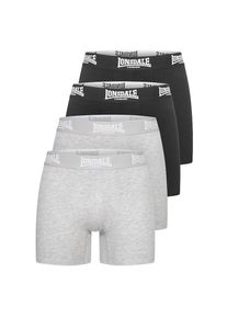 Lonsdale , Boxershorts , black/marl g , M , M , Boxershorts von Lonsdale